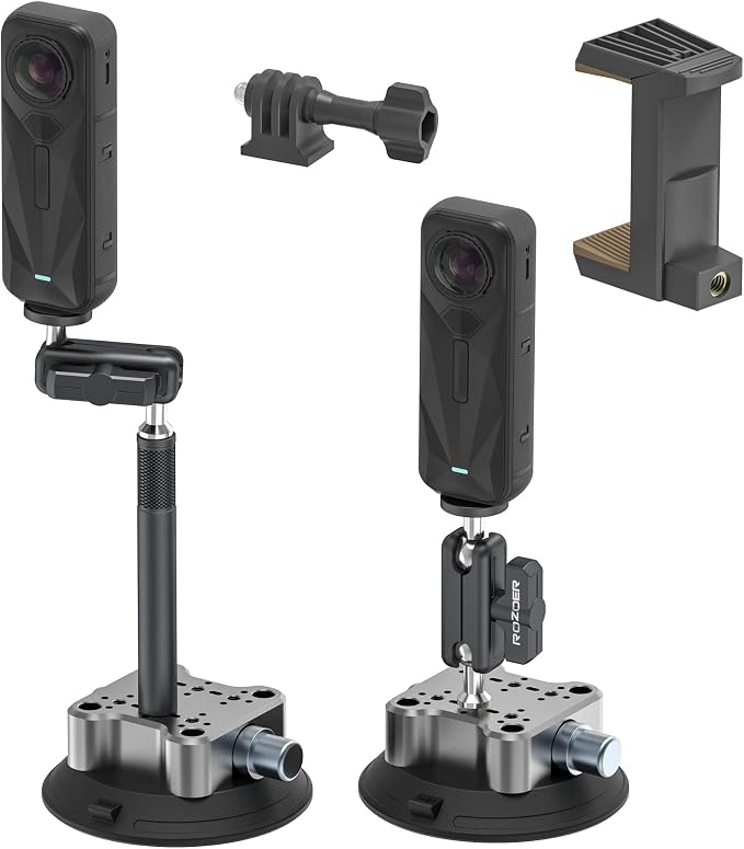 4.5" Suction Cup Camera Mount by ROZOER
