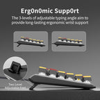 Hexgears GK735 Wired Mechanical Gaming Keyboard, Hot-Swappable Full-Size - Image 5