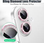 AGVEE 3+3 6 Pack for iPhone 16 6.1" / 16 Plus 6.7" Camera Lens Cover Protector - Image 4