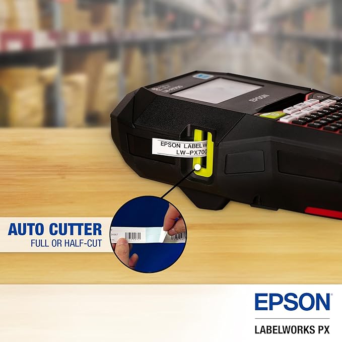 LABELWORKS Epson LW-PX700PCD Industrial Label Maker Kit - Image 4