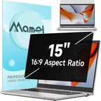Nano Laptop Privacy Screen 15.6 Inch 16:9, No Glue Computer Monitor Privacy by Mamol