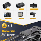 Zeadio Camera Video Rig Cage, Aluminum Filmmaking Movie Making Kit - Image 5