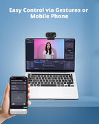 LOVENSE Webcam 2 4k for PC, Live Streaming Camera 1/2" Sensor True Focus Al - Image 5
