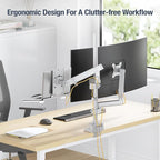 AVLT Laptop & 40 Inch Monitor Arm Pole Top Mount - Image 9