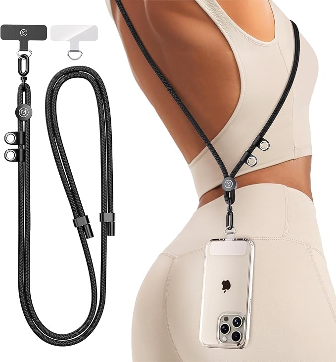 Phone Lanyard, Phone Strap, Adjustable Anti-Theft Crossbody Strap by Unknown