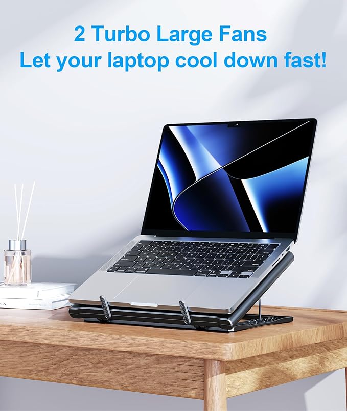 Laptop Cooling Pad Stand, Laptop Cooler - Image 7
