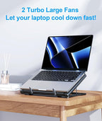 Laptop Cooling Pad Stand, Laptop Cooler - Image 7