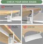 Extra Large Keyboard Tray Under Desk - Image 6