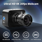 MOKOSE USB Camera 4K, USB3.0 Manual Focus Webcam - Image 2