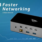 OWC 11-Port Thunderbolt 5 Docking Station, SD/Micro-SD Card Reader, Audio - Image 4