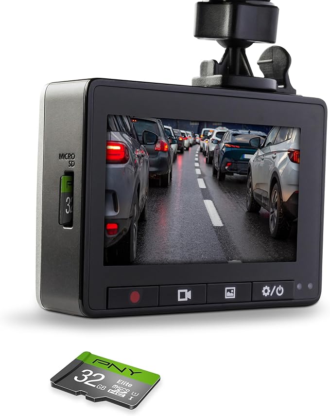PNY Elite™ Dash Camera Class 10 U1 V10 microSDHC Flash Memory Card - Image 4