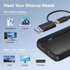 USB 3.0 Hub to Dual HDMI Adapter - Image 5