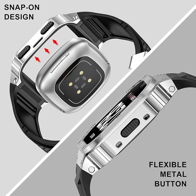 MioHHR Stainless Steel Case and Band Compatible - Image 3