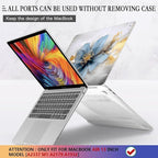 CISSOOK Compatible with MacBook Air 13 inch Case M1 2021-2018 Release Model - Image 5