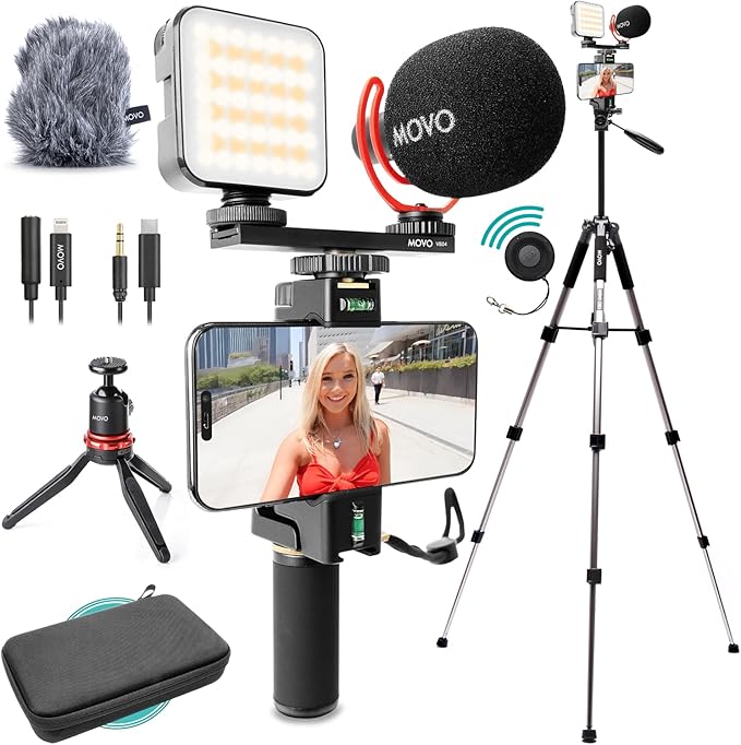 Movo iVlogger-PRO Vlogging Kit by Movo