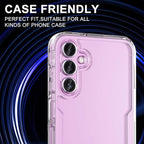 for Samsung Galaxy A35 5G Camera Lens Protector, Individual Metal Ring Tempered - Image 5