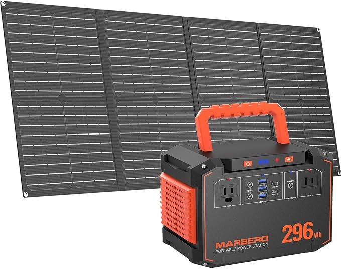 MARBERO 296Wh Solar Generator by MARBERO