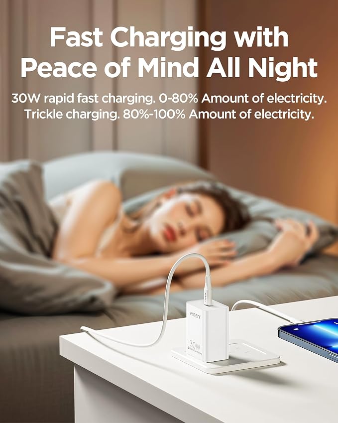 PISEN 30W USB C Charger - Image 7