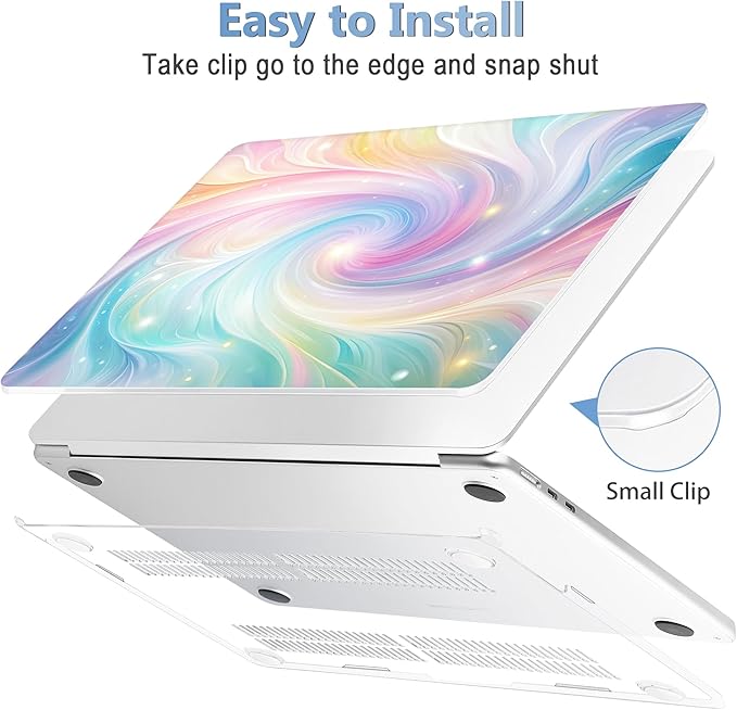 Mektron Compatible with M4 MacBook Air 15 inch Case 2025 A3241 2024 2023 M3 - Image 5
