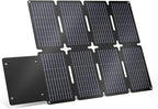 GRECELL 80W Portable Solar Panel, Foldable Solar Panel QC3.0 USB-A &Type-C Port by GRECELLPOWERSTATION