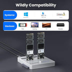 CR311 3-in-1 SSD Cloner, USB3.2 Gen2*2 M.2 Reader, Supports M.2 NVMe/SATA - Image 5