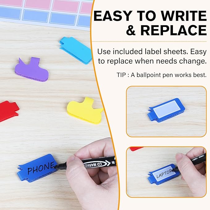 36Pcs Large Cable Labels - Image 3