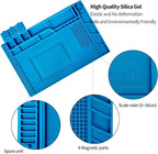 Kaisi S-160 Soldering Mat Insulation Silicone Magnetic Repair Work Station Mat - Image 3