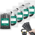 Zip Ties Assorted Sizes 300 Pack, 12+14+18 Inch, 300LBS Tensile Strength Heavy by MasiStranth