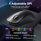 R1 SE+ Gaming Mouse, 18000 DPI, High-Precision PAW3395 SE Sensor, 55g - Image 3