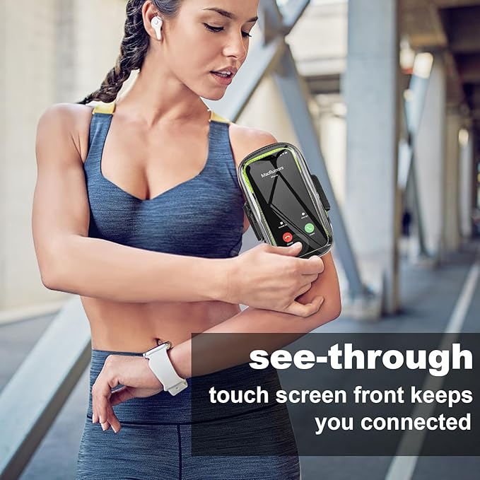 Clear Running Phone Holder Armband, Sports Armband Case - Image 2