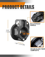 MAXRICH T Barbell Clamp 1 inch Multiple Sizes & Adjustable Weight Clips - Image 5