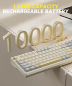 KI99 Pro 96% Wireless Mechanical Gaming Keyboard, Creamy Keyboard - Image 6