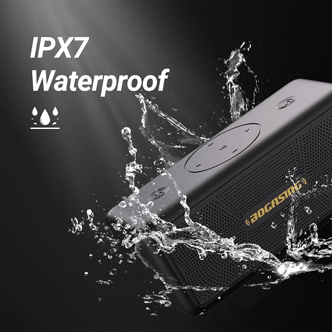 BOGASING Bluetooth Speakers, M5 Portable Wireless Speaker - Image 3