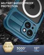 Lanhiem Magnetic for iPhone 15 Pro Case, IP68 Waterproof Dustproof Case - Image 4