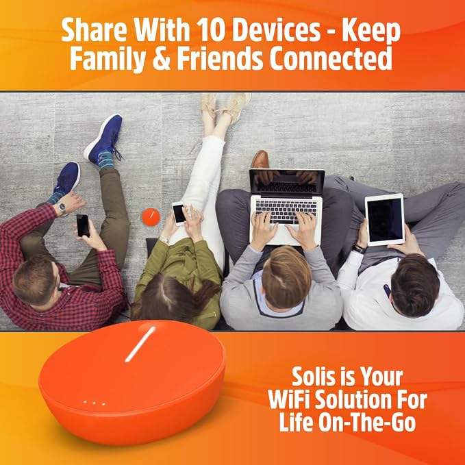 SIMO Solis Lite 4G LTE Mobile Hotspot, Portable WiFi - Image 11