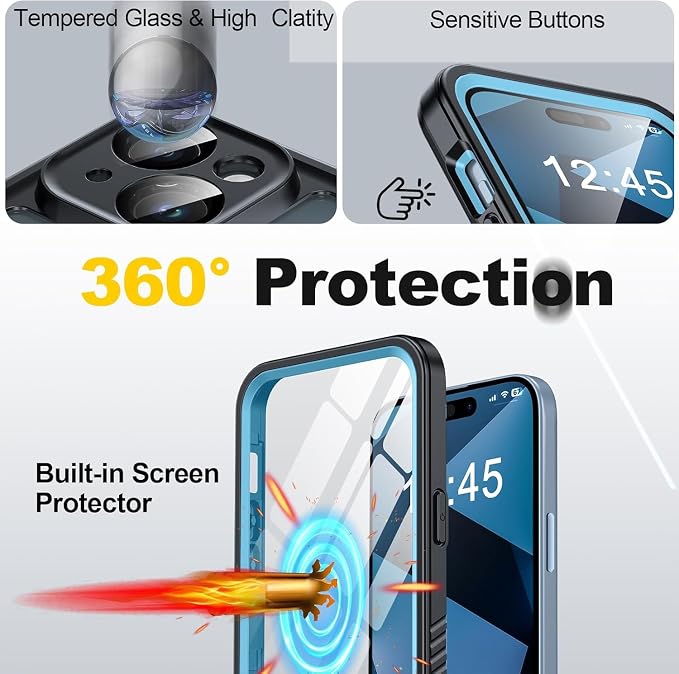 for iPhone 15 Plus Case Waterproof - Image 7