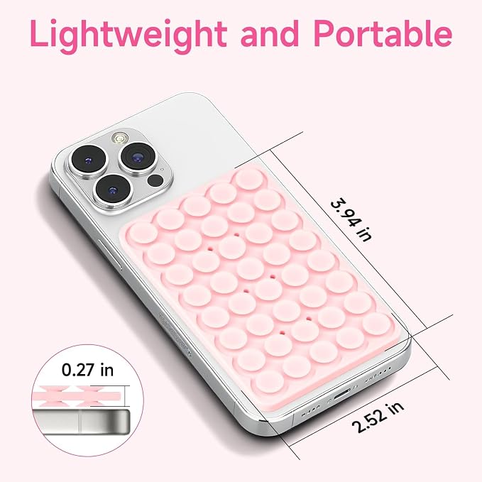 Silicone Suction Cup Phone Case Mount Double Sided, Phone Accessories - Image 3
