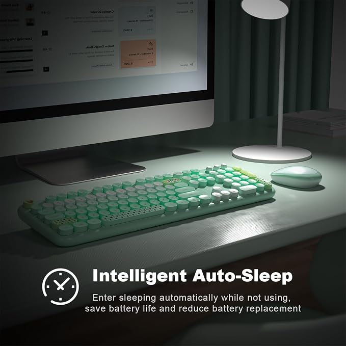 KNOWSQT Wireless Keyboard and Mouse Combo - Image 4