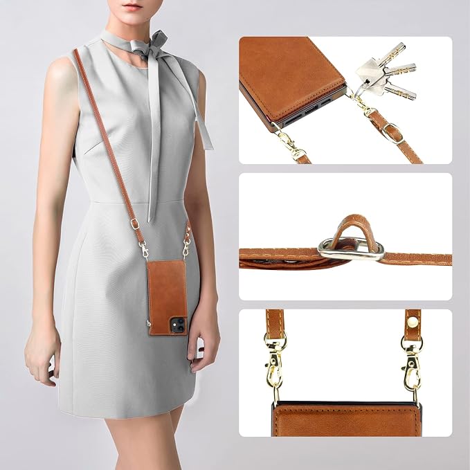 Bocasal Crossbody Wallet Case for iPhone 11 - Image 7