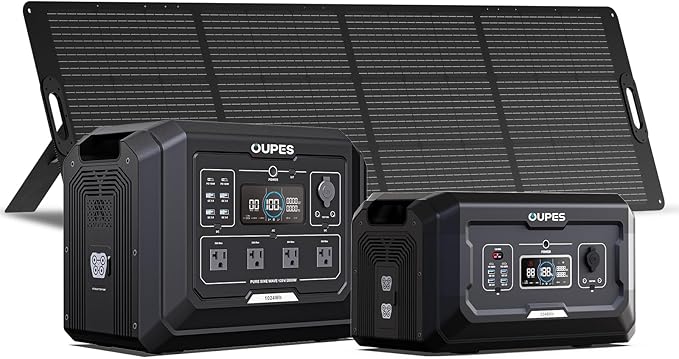 OUPES 3072Wh Mega 1 Power Station Kit by OUPES