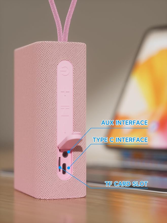 Speaker, Portable Wireless Bluetooth Speakers, Waterproof Loud Stereo Sound - Image 6