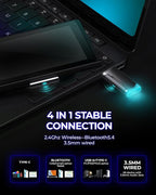 Wireless Gaming Headset, 7.1 Surround Sound, 2.4GHz USB Gaming Headphones - Image 8