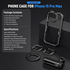NEEWER 15 Pro Cage, Video Rig Phone Stabilizer - Image 8