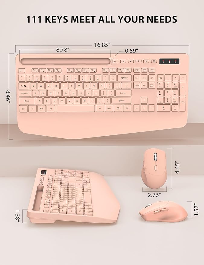 Trueque Wireless Keyboard and Mouse Combo - Image 7