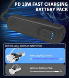 Battery Pack for Meta/Oculus Quest 3S/3/2, 5000mAh Battery VR Charger, Extend - Image 3
