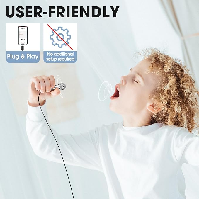 Mini Microphone for iPhone iPad Small ASMR Tiny Microphone for Voice Video - Image 5