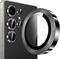 YWXTW S25 Ultra Camera Lens Cover, 9H Tempered Glass Upgraded Metal Edging by YWXTW