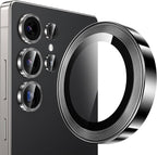 YWXTW S25 Ultra Camera Lens Cover, 9H Tempered Glass Upgraded Metal Edging by YWXTW