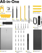HOTO Precision Screwdriver Set, 110° Upright Workpad, Mini Electric Screwdriver - Image 3
