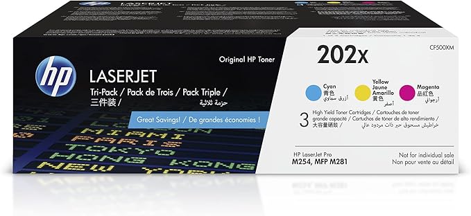 HP 202X Cyan, HP Color LaserJet Pro MFP M281 Series | CF500XM by HP